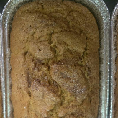 Pumpkin Sour Cream Bread