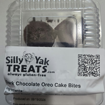 Dark Chocolate Oreo Cake Bites